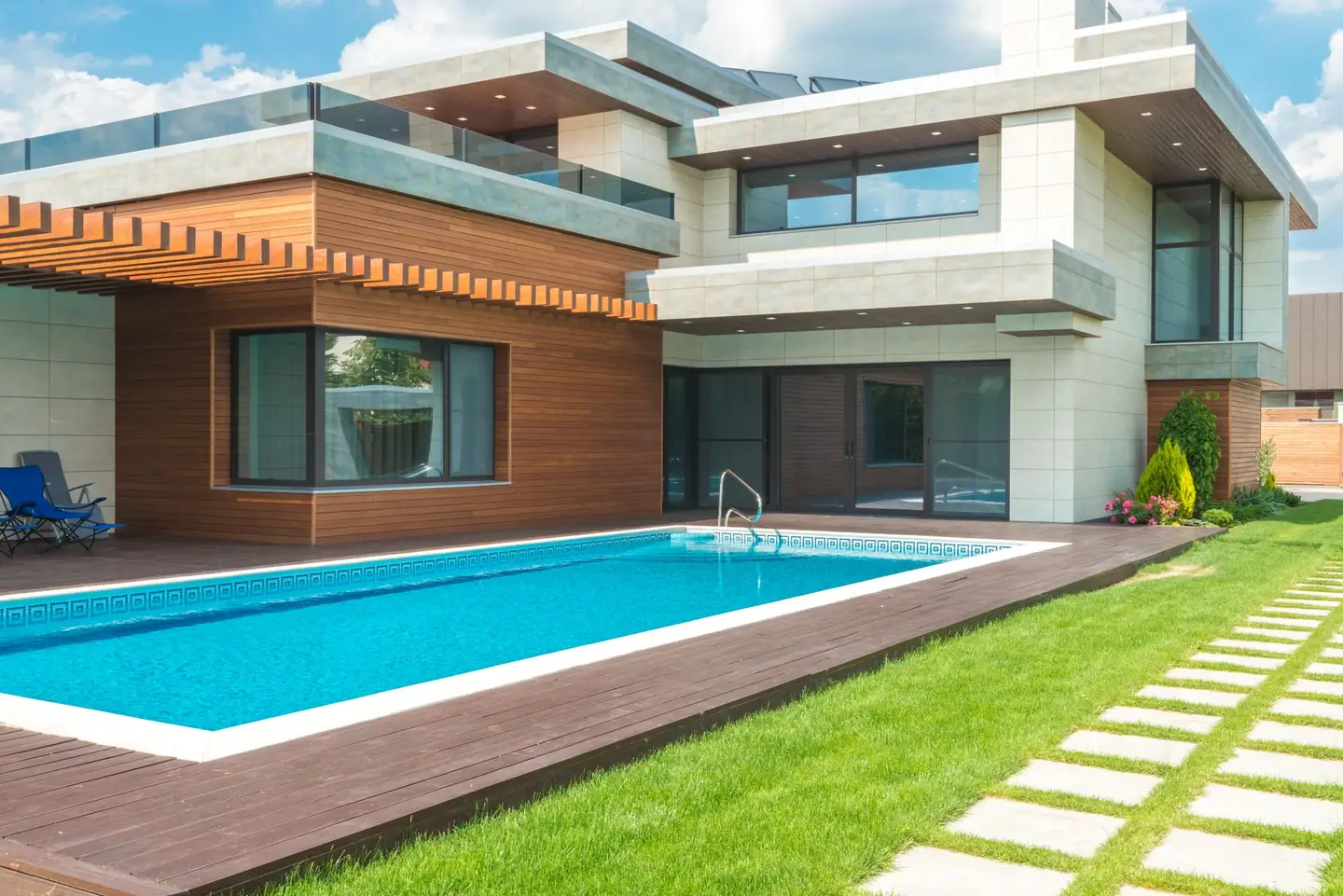 Swimming pool built in Fernside, NSW